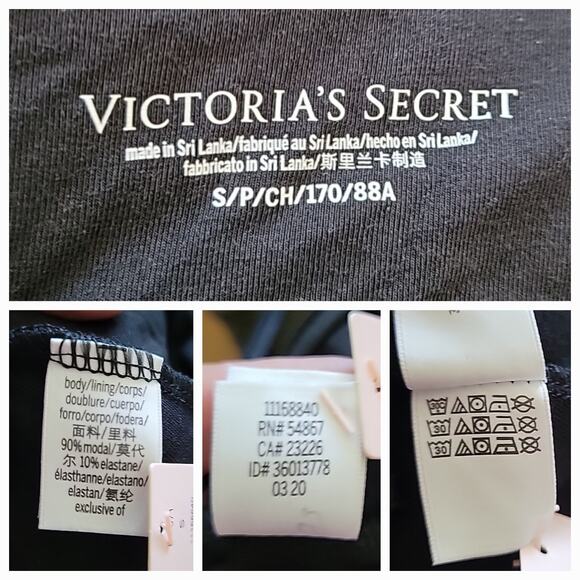 Heavenly Victoria Secret Tie Back Halter Bodycon Slip Dress NEW Jersey Knit - Picture 10 of 11